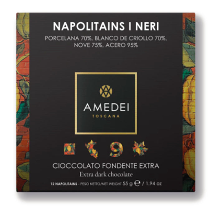 Selezione "I Neri" Napolitans Amedei 55g