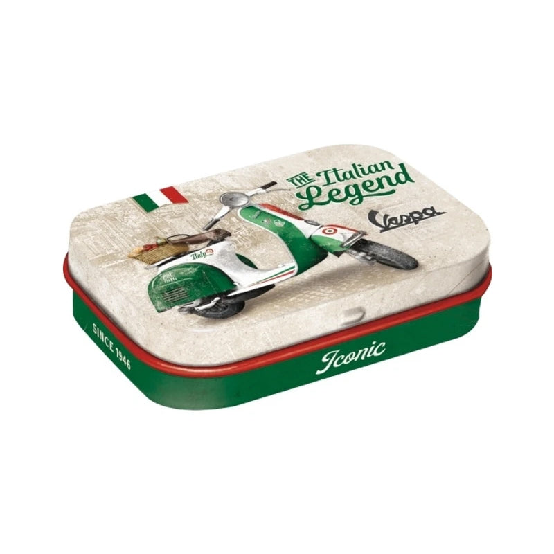 Scatole di latta vintage da collezione