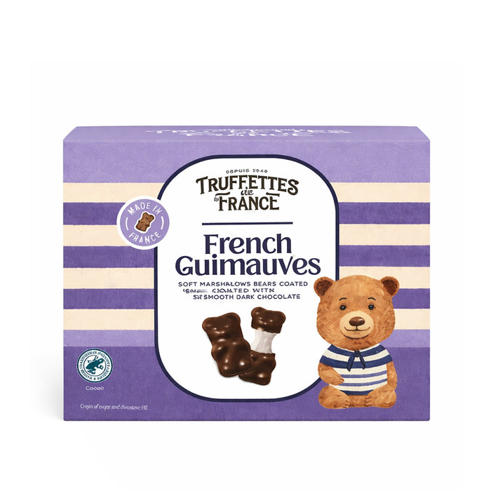 Orsetti di Marshmallow ricoperti di cioccolato fondente 200g