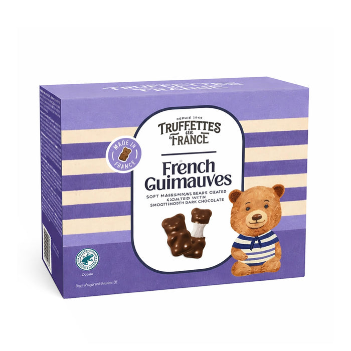 Orsetti di Marshmallow ricoperti di cioccolato fondente 200g