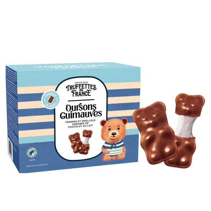 Orsetti di marshmallow ricoperti di cioccolato al latte 200g