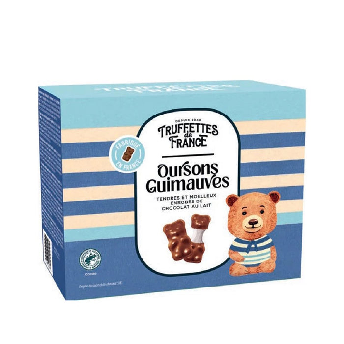 Orsetti di marshmallow ricoperti di cioccolato al latte 200g