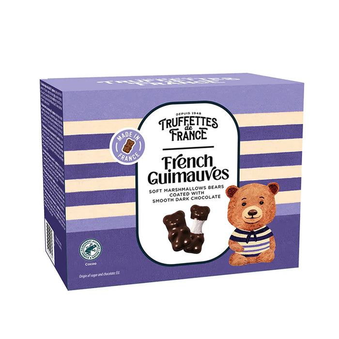 Orsetti di Marshmallow ricoperti di cioccolato fondente 200g