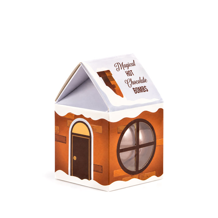 Hot Chocolate Bomb House con mini marshmallows 45g