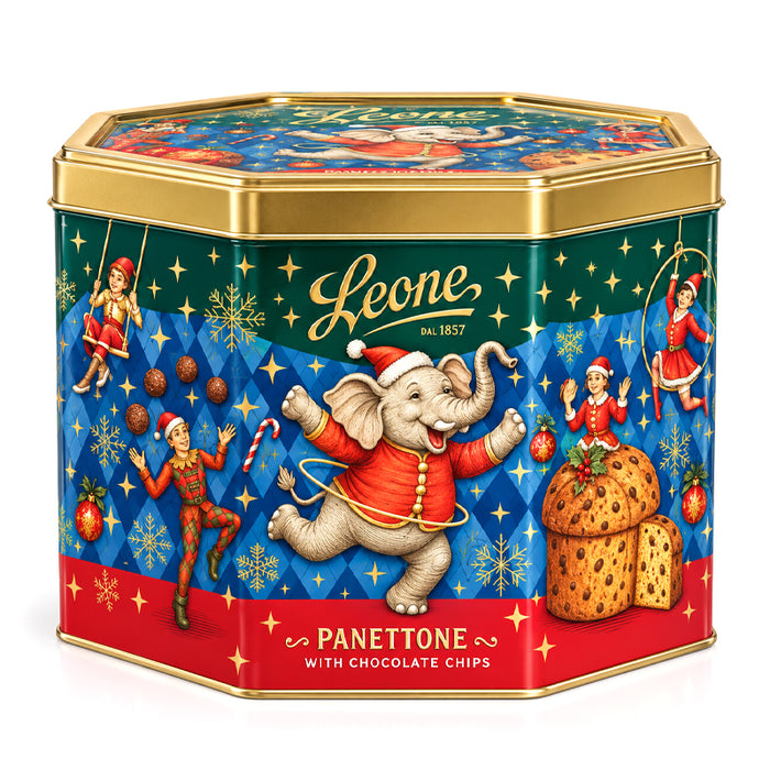 Panettone Leone con gocce di Cioccolato 750g