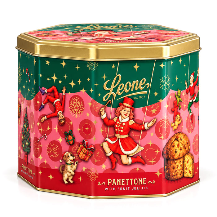 Panettone Leone con Gelatine di Frutta 750g
