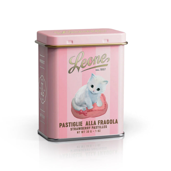 Pastiglie Leone alla Fragola "Gattino" 30g