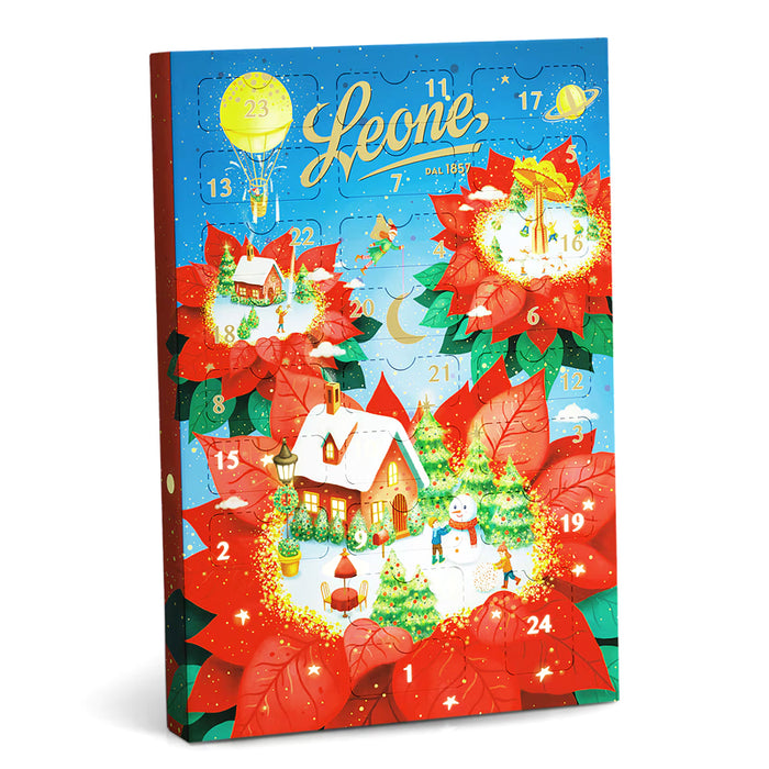 Calendario dell'Avvento con dolcezze Leone 200g