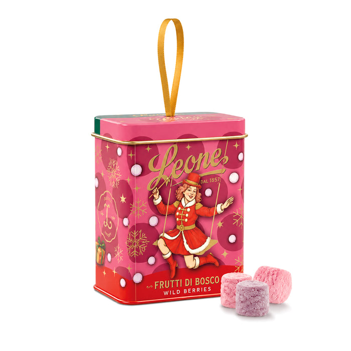 Lattina Pastiglie Leone appendibile “Natale” 30g (frutti di bosco)