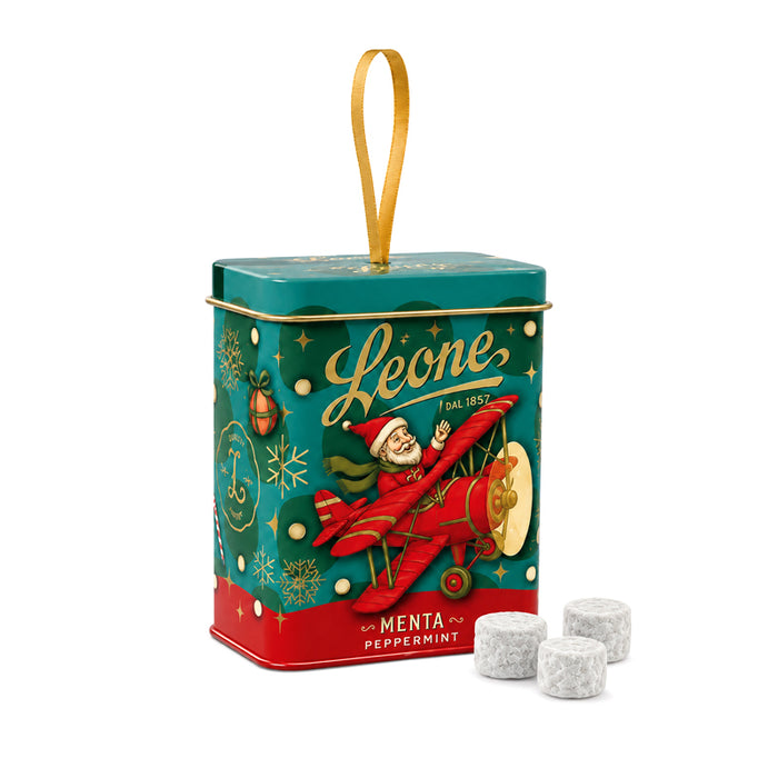 Lattina Pastiglie Leone appendibile “Natale” 30g (menta)