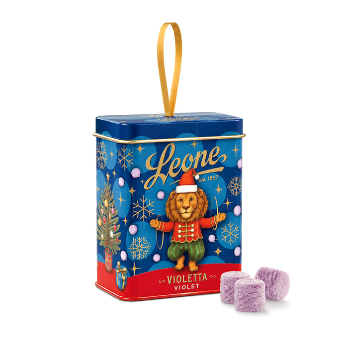 Lattina Pastiglie Leone appendibile “Natale” 30g (violetta)