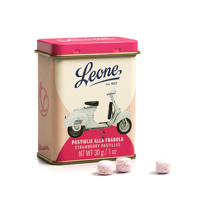 Pastiglie Leone "Vespa" alla Fragola 30g