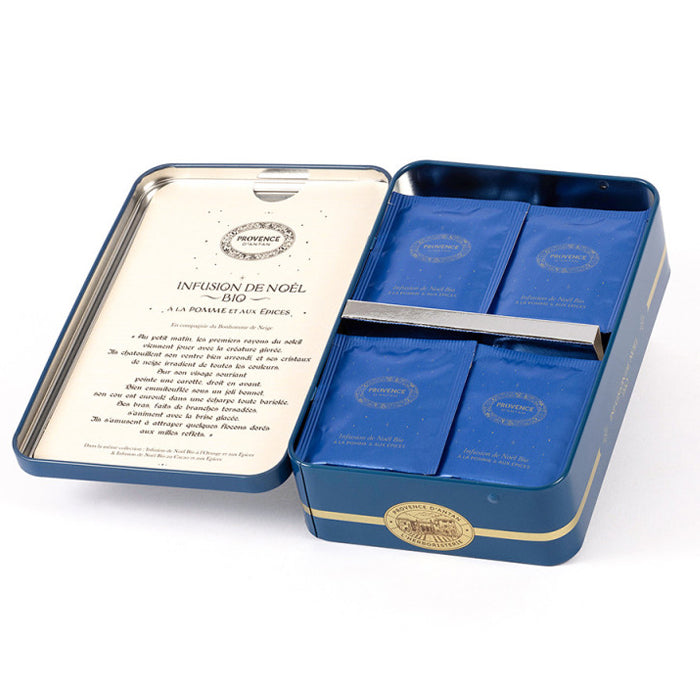 Infuso di Natale Mela e Spezie BIO Latta 24 filtri