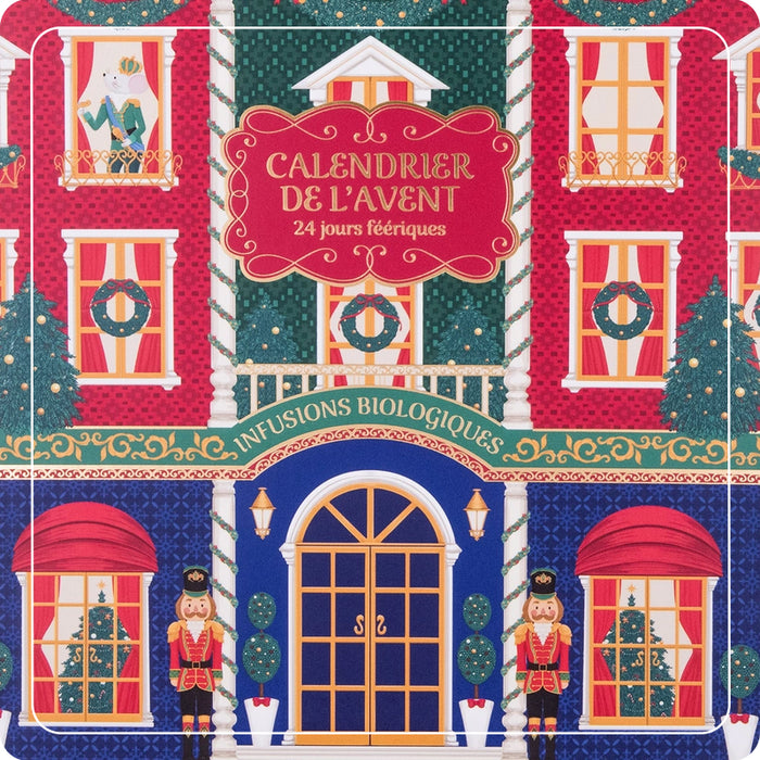 Calendario dell’Avvento “Schiaccianoci” con 24 tè e tisane BIO