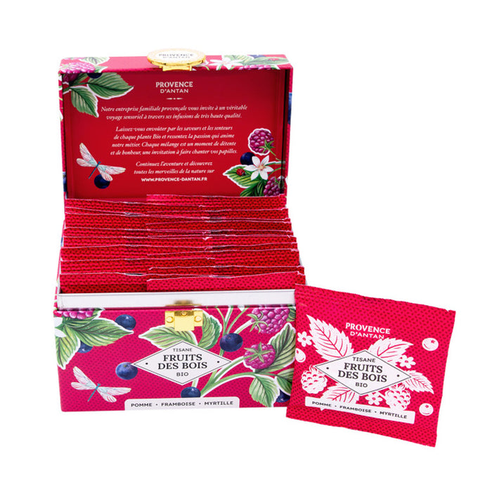 Cofanetto di Tisane ai Frutti di Bosco Latta 20 filtri