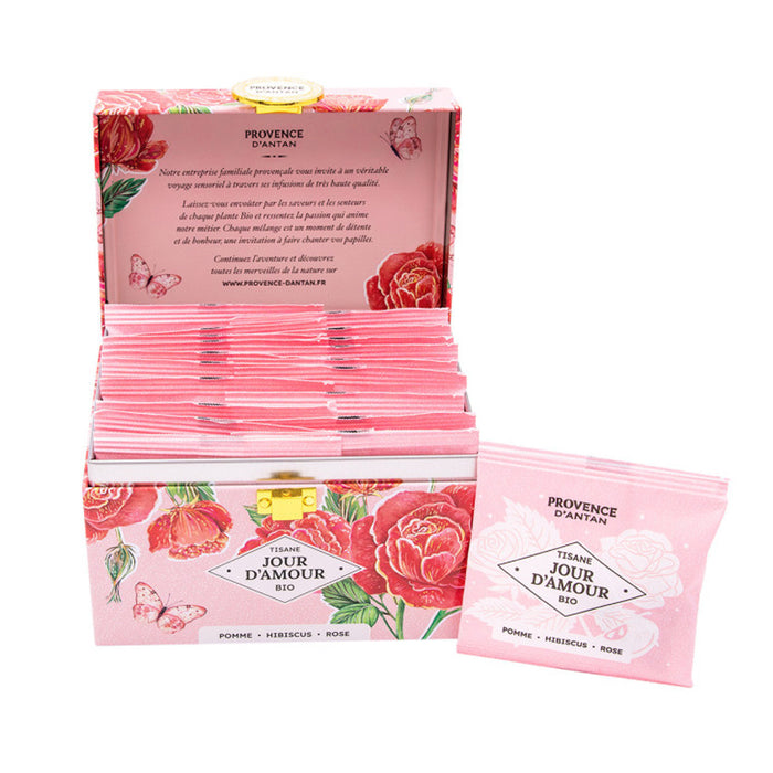 Cofanetto di Tisane “Jour d’Amour” Latta 20 filtri