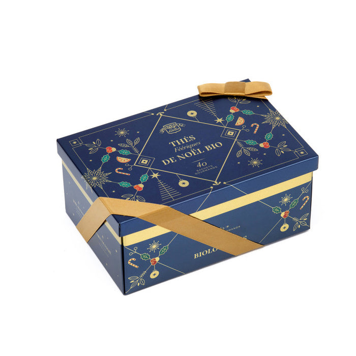 Confezione regalo Tè di Natale BIO Latta 40 filtri