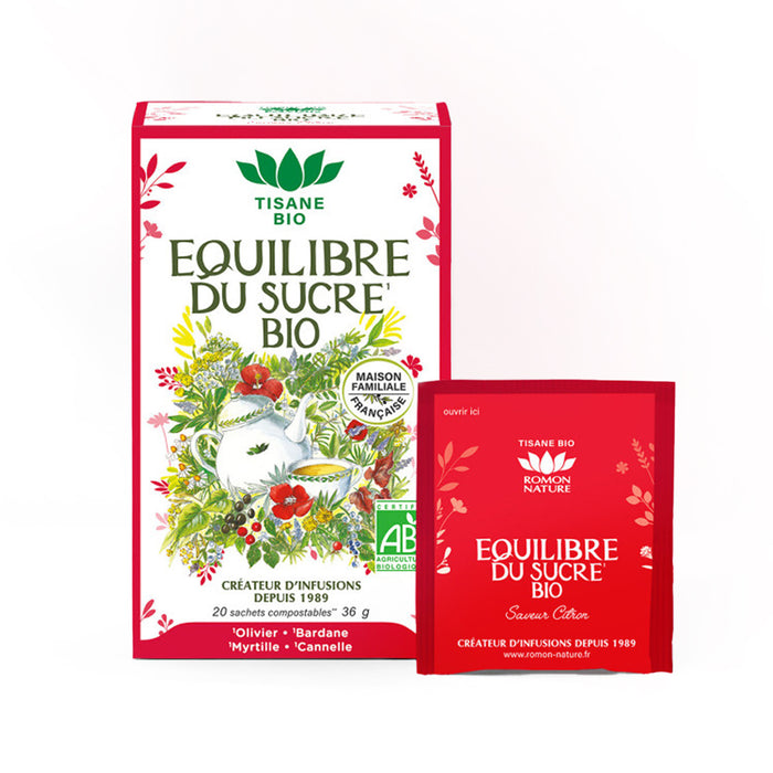 Tisana "Equilibrio dello Zucchero" BIO 20 filtri