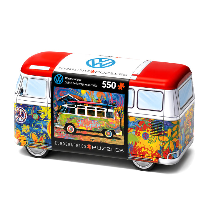 VW Bulli Peace con Puzzle 550pz