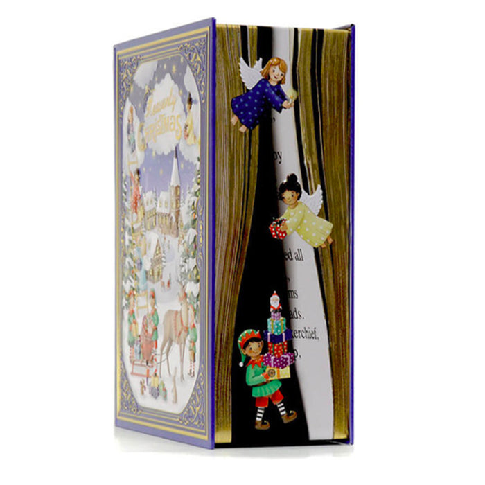 Scatola “Heavenly Christmas Book” con cioccolatini 400g