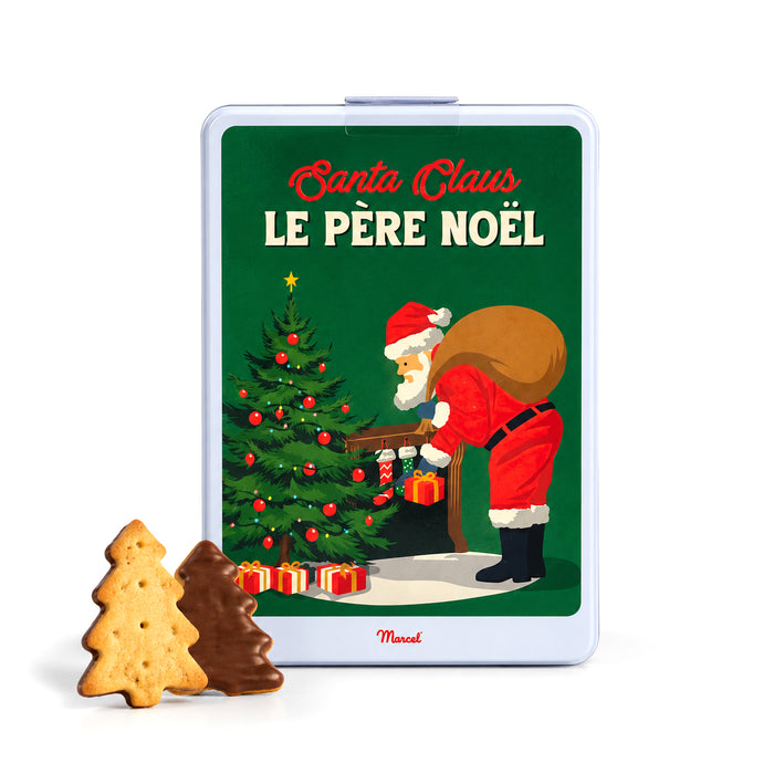 Scatolina "Pere Noel" con Biscottini natalizi 45g