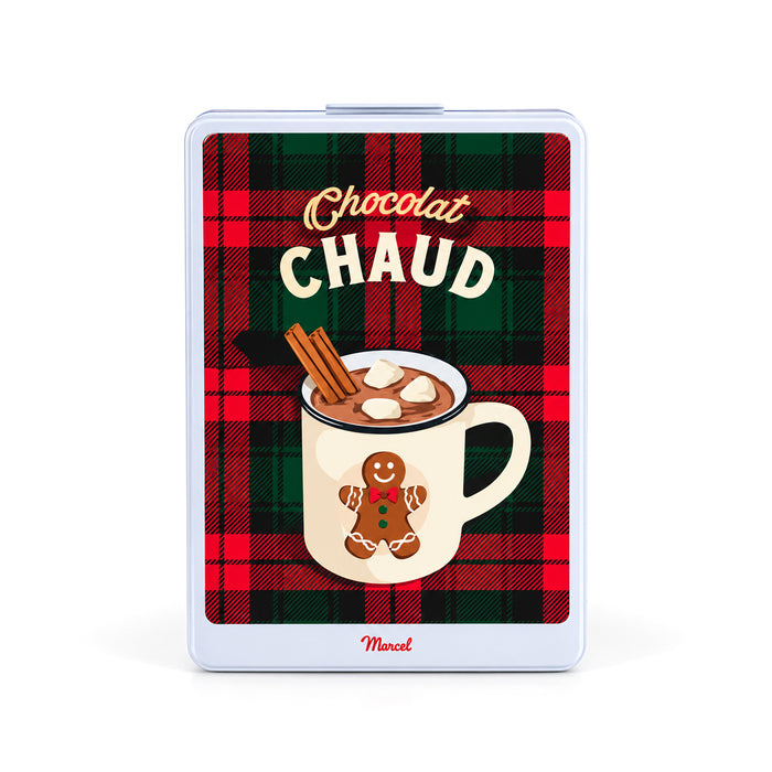 Scatolina "Chocolat Chaud" con Biscottini natalizi 45g