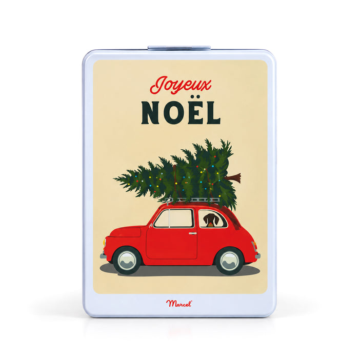 Scatolina "Joyeux Noel" con Biscottini natalizi 45g