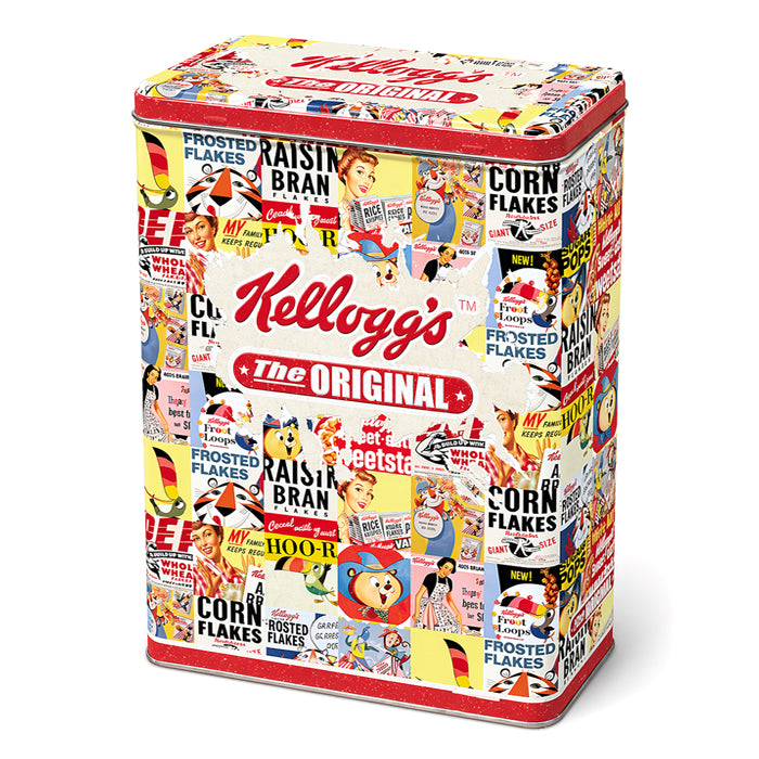 Scatola XL “Kellogg’s Collage” con Biscottini