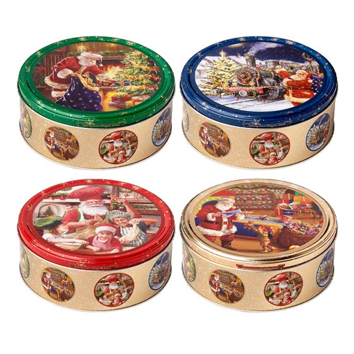 Scatolina 'Vintage Christmas' con biscotti danesi 150g