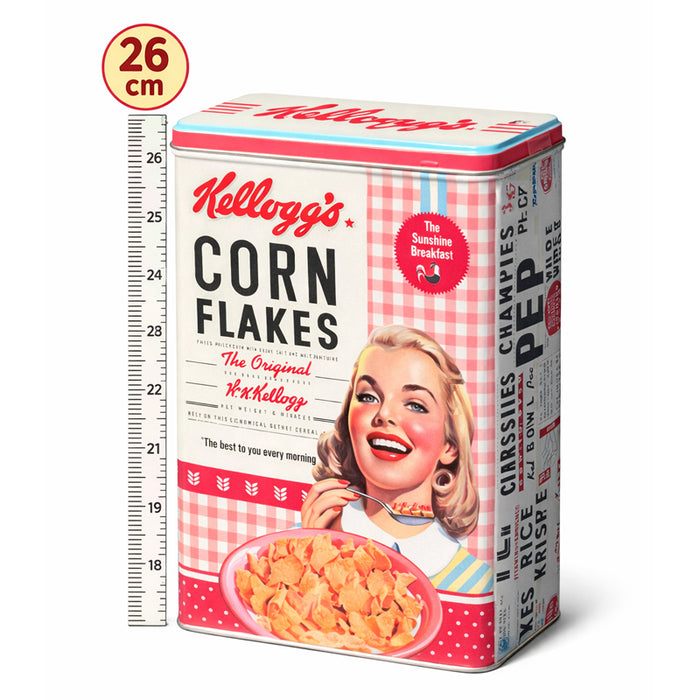Scatola XL “Kellogg’s Corn Flakes Girl” con Biscottini