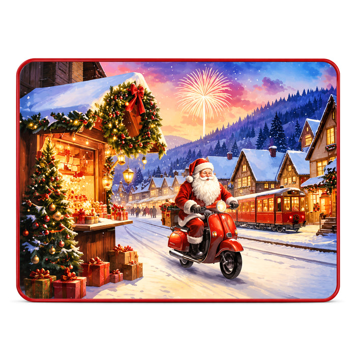 Scatola "Santa on the Road" con Biscotti 300g