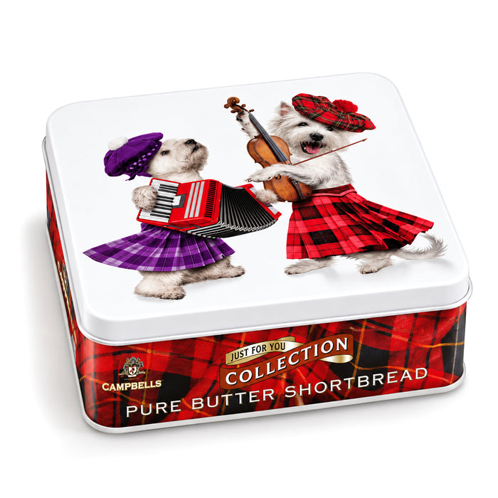 Scatola "Kilty Westies" con Shortbread scozzesi 90g