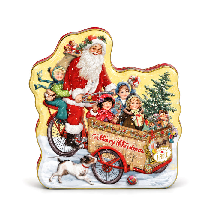 Babbo Natale in bici con cioccolatini 108g