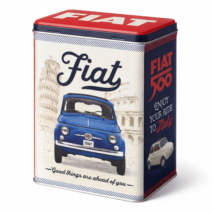 Scatola “Fiat 500” con Biscottini al limone