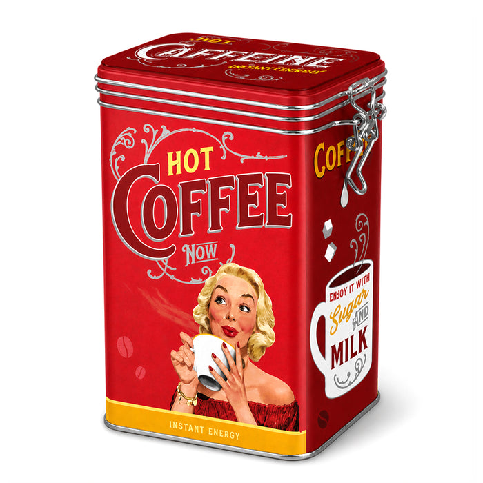 Scatola “Hot Coffee Now” con Biscottini al caffè