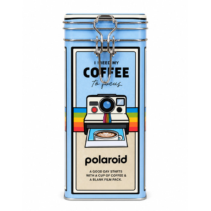 Scatola “Coffee & Polaroid” con Biscottini al caffè