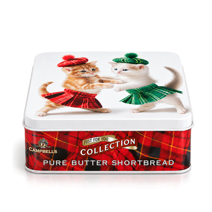 Scatola "Gattini in Kilt" con Shortbread scozzesi 90g