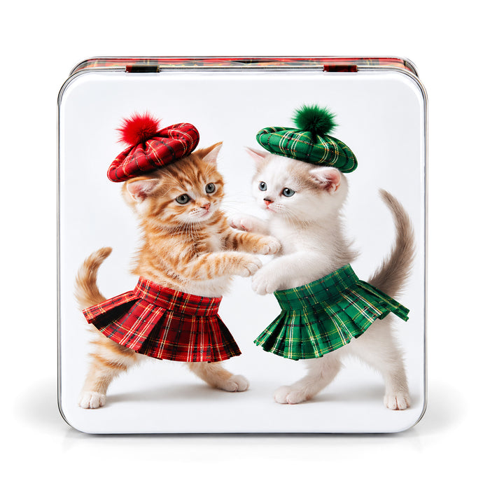 Scatola "Gattini in Kilt" con Shortbread scozzesi 90g