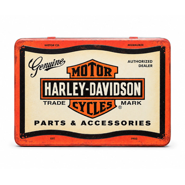 Scatola “Harley Davidson Accessories” con Biscottini
