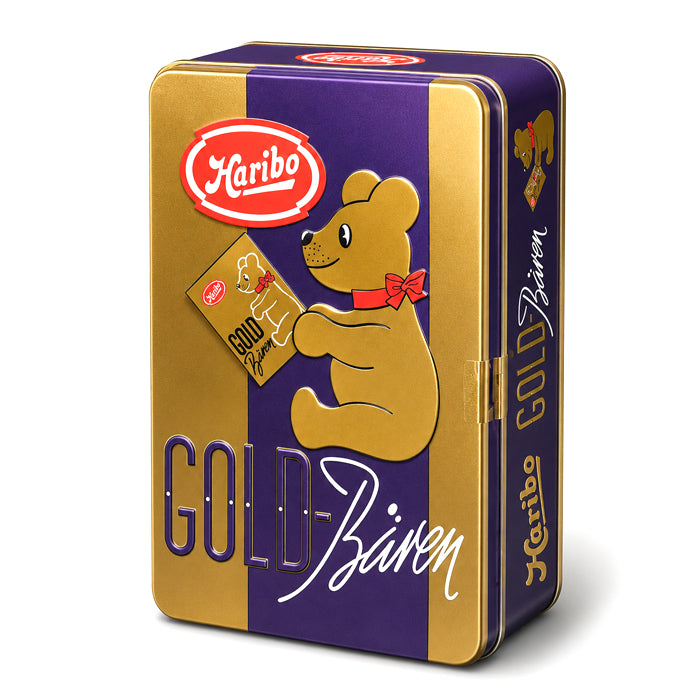 Scatola “Haribo Goldenbaren" con Biscottini