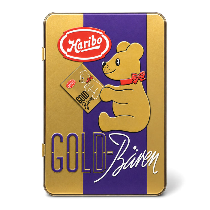 Scatola “Haribo Goldenbaren" con Biscottini