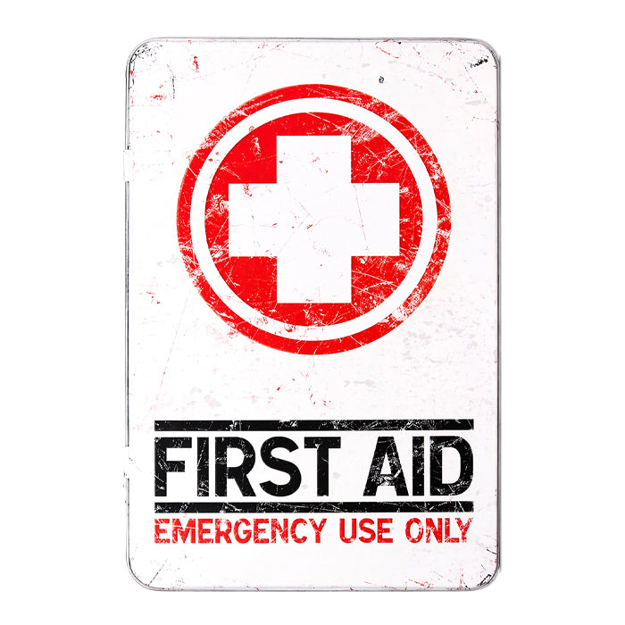 Scatola “First Aid Emergency Use Only” con Biscottini