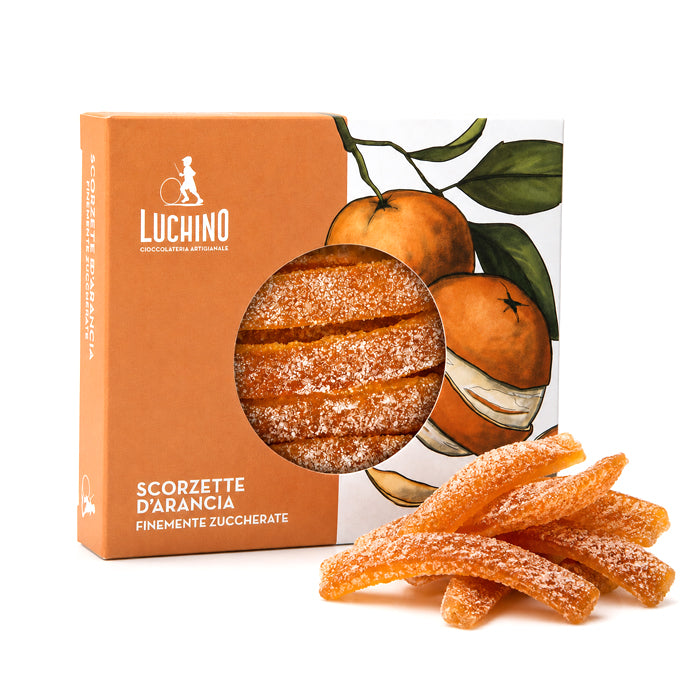 Scorzette d’Arancia candite 100g