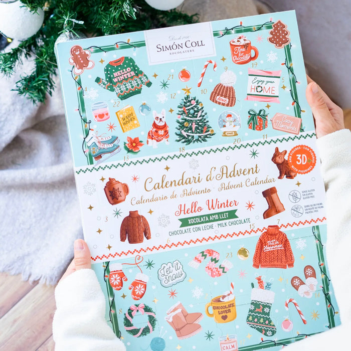 Calendario dell’avvento ’Hello Winter’ con cioccolatini 216g