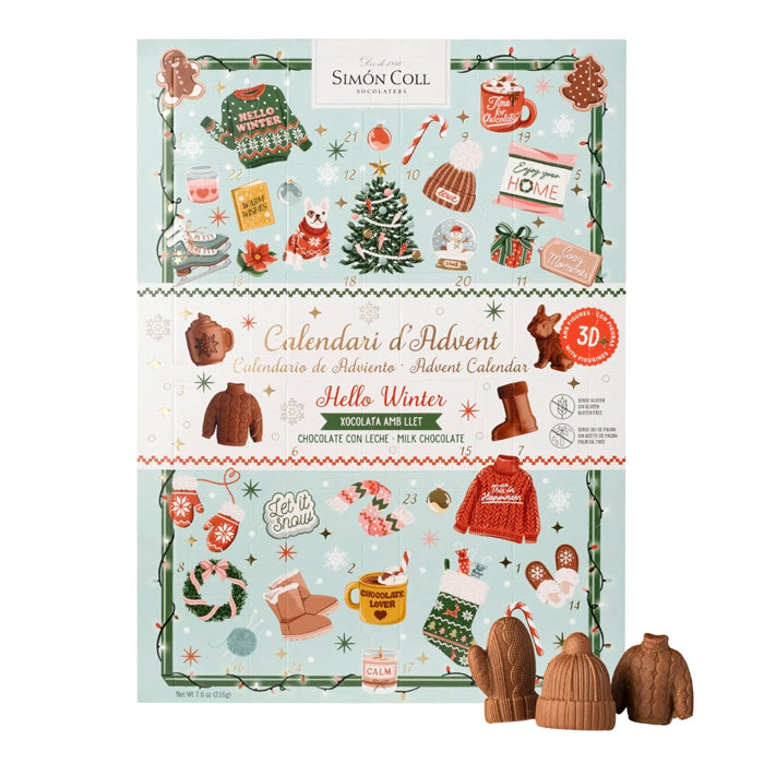 Calendario dell’avvento ’Hello Winter’ con cioccolatini 216g