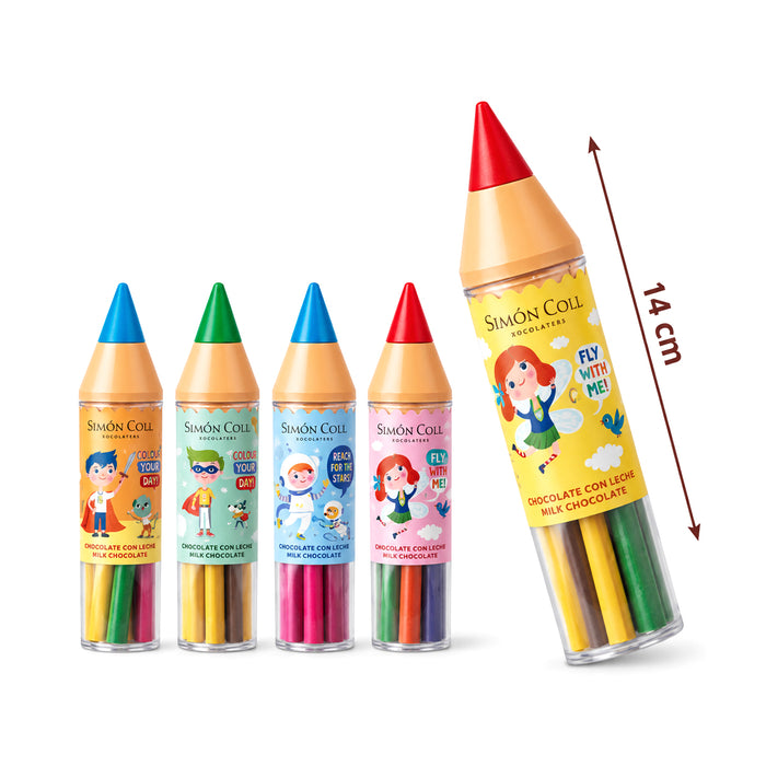 Pencil with chocolate pencils 30g