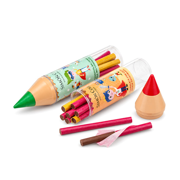 Pencil with chocolate pencils 30g