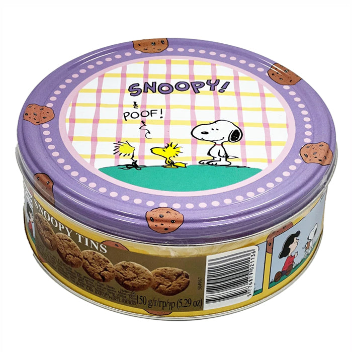 Scatola "Snoopy Peanuts" con Cookies al cioccolato 150g