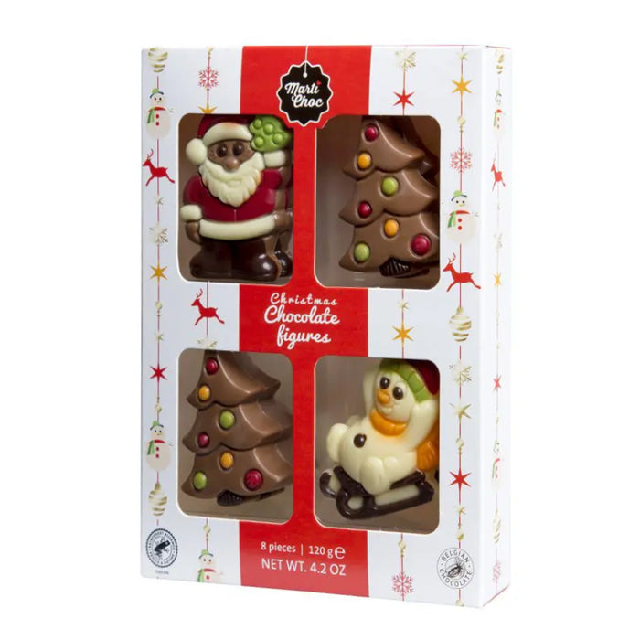 Soggetti natalizi di cioccolato 120g