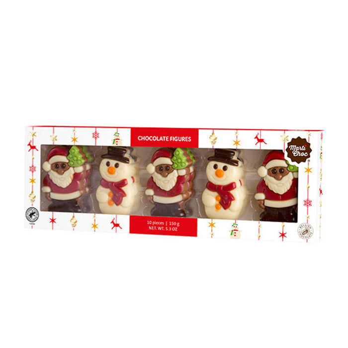 Soggetti natalizi di cioccolato 150g